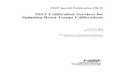 NIST Calibration Services for Spinning Rotor Gauge ...nvlpubs.nist.gov/nistpubs/SpecialPublications/NIST.SP.250-93.pdf · NIST Calibration Services for Spinning Rotor Gauge ... NIST