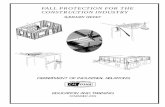 FALL PROTECTION FOR THE CONSTRUCTION …osha4you.com/Portals/0/Cal OSHA Fall Protection Guide.pdf · FALL PROTECTION FOR THE CONSTRUCTION INDUSTRY ... • other method that gives