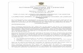 AMBIENTALES AUTORIDAD NACIONAL DE LICENCIAS · PDF fileCon respecto a las obras de protección del Plan de Emergencia ejecutado mediante contrato No. 6-034-21 suscrito el 10 de septiembre