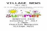VILLAGE NEWS - Charlton Musgrove2017.docx  · Web viewVILLAGE NEWS. JULY. ... landscaping, stonework, brickwork, fencing ... who confessed to the editor that she was an atheist and
