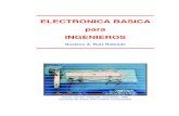 ELECTRONICA BASICA para INGENIEROS - · PDF fileELECTRONICA BASICA para INGENIEROS Gustavo A. Ruiz Robredo Primer circuito integrado. Jack Kilby. 1958. (Cortesía de Texas Instruments