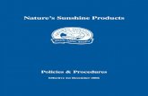 Nature’s Sunshine Products - Global · PDF file1 NATURE’S SUNSHINE PRODUCTS, INC. UNITED KINGDOM Nature’s Sunshine Products, Inc. (NSP) began on a kitchen table in 1972 as a