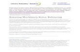 Rotating Machinery Rotor Balancing - World Class Asset ...lifetime-reliability.com/.../Rotating_Machinery_Rotor_Balancing.pdf · Rotating Machinery Rotor Balancing ... Most rotors