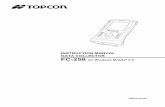 Manual - Topcon Australian · PDF filei FOREWORD Thank you for selecting the TOPCON instrument. • Please read this instruction manual carefully before using this instrument. •