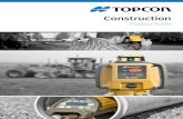 Construction - Topcon · PDF fileconstruction prodct guide 1. general construction 2. auto-levels 3. interior lasers 4. grade lasers 5. pipe lasers 6. theodolites 7. 2d machine control