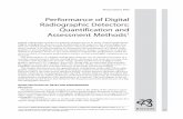 Performance of Digital Radiographic Detectors ... · PDF file37 Performance of Digital Radiographic Detectors: Quantification and Assessment Methods1 Digital radiographic systems are