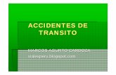 ACCIDENTES DE  · PDF file• choque frontal excentrico derecho con subsecuente volcadura de tonel lateral derecho 1/3. accidentes mixtos. accidentes especiales