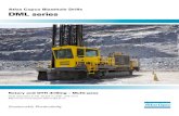 Atlas Copco Blasthole Drills DML series - · PDF fileAtlas Copco Blasthole Drills DML series. Tower and pipe handling Raising the tower with a full complement of up to six drill pipes