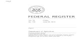 Department of Agriculture - gpo.gov · PDF fileFederal Register/Vol. 78, No. 125/Friday, June 28, 2013/Rules and Regulations 39069 meal service, and also at breakfast when breakfast