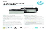 Data sheet HP PageWide XL 4000 Printer · PDF fileThe HP PageWide XL 4000 Printer series is designed to boost your ... Accurate and reliable dot placement result in ... L4L08A HP Universal