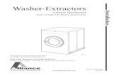 Installation for Washer-Extractorsdocs.alliancelaundry.com/tech_pdf/production/F232135en.pdf · (If this machine changes ownership, this manual must accompany machine.) Para bajar