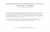 Jazz Keyboard Proficiency Exam Study Guidejazz.unt.edu/sites/default/files/pdf/jazz-keyboard-proficiency... · Prepared by Dan Haerle This packet has been prepared for those who wish
