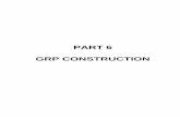Part 6 GRP Construction U15m Complete - · PDF filePART 6 GRP CONSTRUCTION SECTION SUBJECT 6.1 General requirements 6.2 Definitions 6.3 Moulding premises 6.4 Moulding shop practice