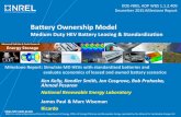 Battery Ownership Model - NREL · PDF fileWe decided to draw on experience of Ricardo experts that have done a battery standardization study ... (Standardizing module housing & bus