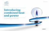 Introducing combined heat and power - Carbon Trust · PDF fileIntroducing combined heat . and power. ... paper, food and drink, ... efficiency of primary fuel to usable energy (power