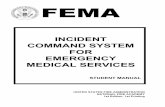 Incident Command System for Emergency Medical Services ...fire.nv.gov/uploadedFiles/firenvgov/content/bureaus/FST/ICSforEMS... · fema/usfa/nfa ics for ems-sm january 1999 • incident