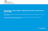 Energy Savings Opportunity Scheme (ESOS) - gov.uk · PDF fileEnergy Savings Opportunity Scheme ... confidentiality disclaimer generated by your IT system will not, ... energy audit,