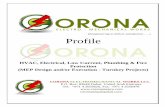 PROFILE - Coronacoronamepco.com/company_profile.pdf · Today most MEP companies ... Sharjah-UAE Siwan Technical Contracting is one of our joint partners and regular ... UAE (MEP CONTRACTOR)