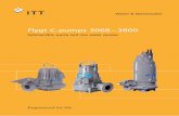 Flygt C-pumps 3068–3800 - · PDF fileFlygt C-pumps 3068–3800 Submersible waste and raw water pumps. To reduce the cost of installation ITT Water & Wastewater has standardized many