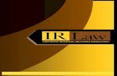 IR CORPORATE INDUSTRIAL RELATIONS …irlaw.com.my/pdf/IR_Law_Membership_Brochure.pdf · High Court Malaya, ... Industrial Relations Act 1967 and Trade Unions Act 1959, conducting