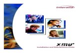 XMU+ Installation and Maintenance Guide · PDF fileEricsson MD 110 ... and back up configurations and messages to the XMU+ from a PC. Software XMU+ Installation and Maintenance Guide