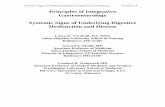 Principles of Integrative Gastroenterology - · PDF filePrinciples of Integrative Gastroenterology Systemic Signs of Underlying Digestive Dysfunction and Disease ... achlorhydria is