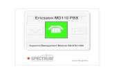 Ericsson MD110 PBX (9032382-03) - CA Support Homeehealth-spectrum.ca.com/support/secure/products/Spectrum_Doc/spec... · Device Management Page 5 Ericsson MD110 PBX Introduction This