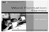 Teaching Writing - ESL EFL activity books and workshops ... · PDF fileGames Preap work for Teaching Writing ... FCE-style Gap Fill ... Word Formation Games 5 Guess the Affixed Word