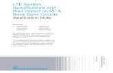 LTE: System Specifications and Their Impact on RF & …cdn.rohde-schwarz.com/.../1MA221_1e_LTE_system_specifications.pdf · Table of Contents 04.2013 – 1MA221_1E Rohde & Schwarz