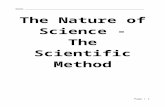 mrscienceut.netmrscienceut.net/NatureofScienceWorkbook.docx  · Web viewCommunicate Effectively Using Science Language and ... it might affect small animals, such as crayfish, that