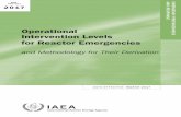 AND RESPONSE EMERGENCY PREPAREDNESS · PDF fileIntervention Levels for Reactor Emergencies ... Operational Intervention Levels for Reactor Emergencies EPR-NPP-OIL s ... Transfer from
