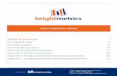 New Customer Setup Table of Contents - Brightmetricsbrightmetrics.com/wp-content/uploads/2017/06/New-Customer-Setup.pdf · Real Time Module Setup 12 ShoreTel Call Recording Integration