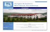 Anglo-Eastern Maritime · PDF fileMobile No : ... Vizag. 8 AEMA | ANGLO-EASTERN ... The candidates aspiring to join Anglo-Eastern undergo a stringent selection process which comprises