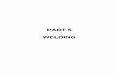 Part 5 Welding U15m Complete - Seafish - · PDF file5.1.1 Welding of structures and fabrications will generally be for mild steel and ... Note: All seams and butts ... Part 5 Welding