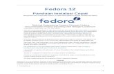 Fedora 12 Red Hat Engineering Content Services Fedora Documentation ... · PDF filePanduan Instalasi Cepat 4 that you might already have on your computer include Nero Burning ROM and