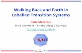Walking Back and Forth in Labelled Transition Systemsconvecs.inria.fr/doc/presentations/Mateescu-GRAPHITE-14.pdf · Walking Back and Forth in Labelled Transition Systems Radu Mateescu
