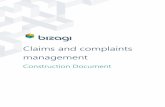 Claims and complaints management - · PDF fileClaims and complaints management | 2 Table Of Contents ... Complaints Management process construction. The main facts of this process