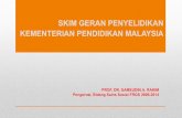 SKIM GERAN PENYELIDIKAN KEMENTERIAN PENDIDIKAN MALAYSIAipgkkent.edu.my/document/jpipk/frgs2015.pdf · SKIM GERAN PENYELIDIKAN KEMENTERIAN PENDIDIKAN MALAYSIA PROF. DR. SAMSUDIN A.