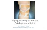 Taping Techniques for the Patellofemoral Jointc.ymcdn.com/.../Hip_Exam_Handout/AdvLE_Taping_Handout.pdf · taping group Bockrath Med Sci Sport Exerc 1993 PF Taping 8” Step-down