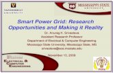 Smart Power Grid: Research Opportunities and Making · PDF fileSmart Power Grid: Research Opportunities and Making it Reality ... Distance relay / Phasor measurement unit; 3. ... GE