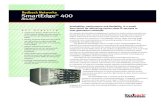 Redback Networks SmartEdge 400 - ptt-tech.comptt-tech.com/docc/pdf/VPN Solution/SE400_Router_DS_English.pdf · Redback Networks SmartEdge® 400 Router Availability, performance and