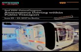2nd VDV-FutureCongress Autonomous Driving within Public ... · PDF file2nd VDV-FutureCongress Autonomous Driving within ... At the 2nd Congress on the Future of Autonomous Driving
