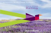 Duck Creek Rating - Accenture · PDF fileDuck Creek Rating removes barriers to market expansion ... (P&C) insurers are unable ... • Reduce costs by streamlining implementation and