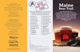 Maine Beer Trail map - Maine Brewers' Guild | a non-profit ...mainebrewersguild.org/wp-content/uploads/2013/05/BeerTrail_7-26-1.pdf · Maine Beer Trail Since 1986, ... Mountain Stout