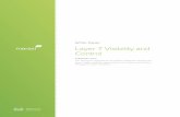 White Paper Layer 7 Visibility and Control - Cisco Meraki · PDF fileLayer 7 Visibility and Control ... To provide rich traffic analysis capabilities, Meraki wireless, switching, and