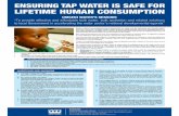 Ensuring tap water safe - Umgeni Water- · PDF fileto manage the water purification process? A Each waterworks is managed by a suitably qualified works manager, process controllers