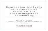 Regression Analysis—Instructional Resource for Cost ...commons.aaahq.org/files/5a7f998492/Regression...  · Web viewExperience of the author suggests difficulty on the part of