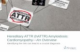 Hereditary ATTR (hATTR ) Amyloidosis: · PDF fileWhat is amyloidosis? • The amyloidoses are a heterogeneous group of disorders characterized by deposition of insoluble misfolded