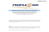 Policy Guide and Template - CHS Alliance · PDF filePeople In Aid Guidelines - Reward Strategy – Revised 2008 Policy Guide and Template Developing and Implementing a Reward Strategy