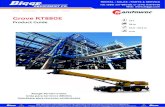 Grove RT880E - Bigge Crane and Rigging · PDF fileGrove RT880E Product Guide 10,0 - 29,2 m 75 t 71 m 39 m Rough Terrain Crane Grúa para terrenos difíciles Guindaste para terrenos